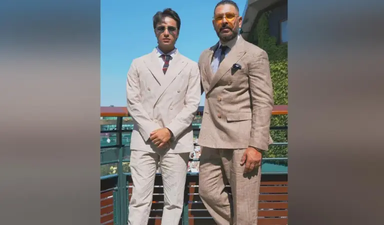 'Pehli ball te lappa nahi maaranga': Yuvraj Singh's hilarious birthday post for Abhishek Sharma